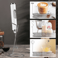 thumbnail image 2 of Batidores Electrico Leche De Café Espumador 3 Velocidades  Xtellar blanco, 2 of 3