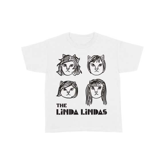 The Linda Lindas Cats! Unisex Youth T-Shirt White XL
