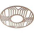 thumbnail image 2 of 30"OD x 11"ID x 3/8"T Empire Wood Fretwork Pierced Ceiling Medallion, Wood (Paint Grade), 2 of 3