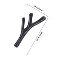 thumbnail image 2 of LABELEPH 4Pcs Branch Shape Dresser Knobs for Closet and Cabinet Hardware, 2 of 8