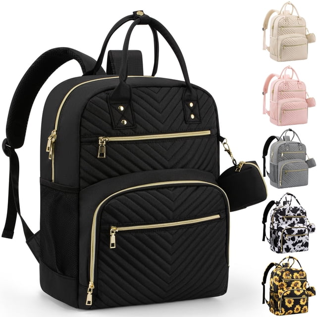 Mochila para pañales Pritent Baby Essentials con funda para chupetes