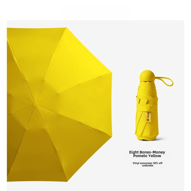 Mini sombrilla bronceadora Love, sombrilla para mujer, protección solar UV, sombrilla compacta, portátil, sombrilla plegable