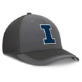 thumbnail image 3 of Men's Fanatics Gray Illinois Fighting Illini Clincher Flex Hat, 3 of 5