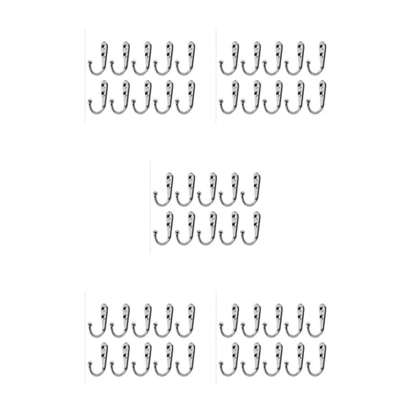 Bearachild Colgador de montaje en pared Perchas colgantes de tamaño pequeño para el hogar Aleación de zinc Toalla Ropa Sombrero Gancho de almacenamiento Type2 NO2 Bearachild CBP448622