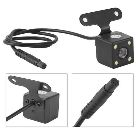 CENL Car Rearview Camera Dash Cam Monitor 5 Pin Video Port With 4 LED Night Vision Reversing Parking Camera For Dash Cam
