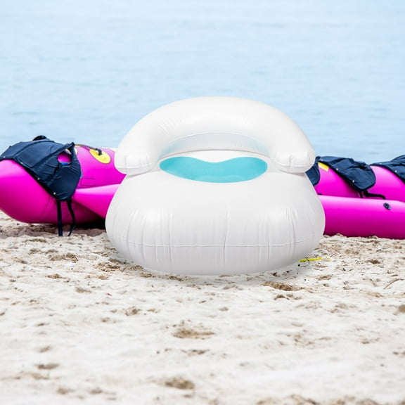 HEMOTON Inflatable Sofa Blow up Armchair Reclining Chairs Corner Bed