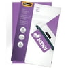 Fellowes Glossy Pouches - Menu, 3 mil, 50 pack