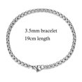 thumbnail image 1 of Simple and stylish metal bracelet suitable for men, 1 of 4