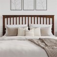 thumbnail image 3 of Pemberly Row Mission King Wood Headboard in Walnut, 3 of 8