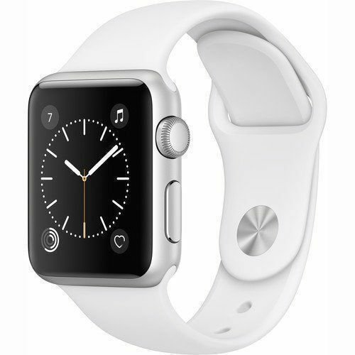 apple watch silver and white