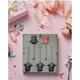 thumbnail image 2 of Rose Lollipop Chocolate Candy Mold 3328, 2 of 4
