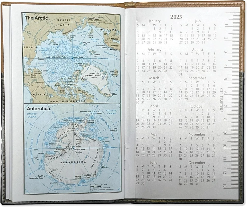 2025 At A Glance Dayminder: Weekly Pocket Calendar & Planner Organizer 3.5" X 6"