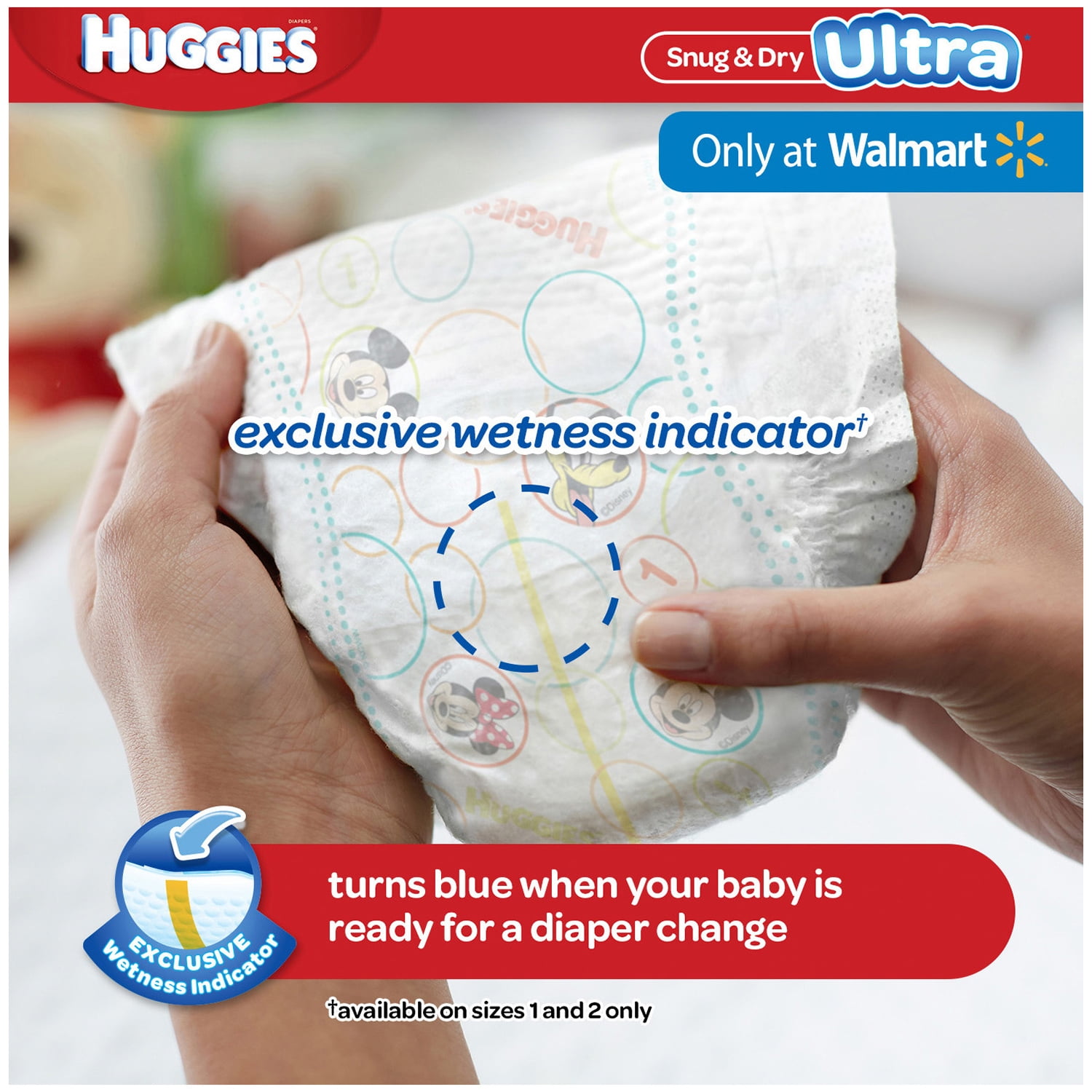 HUGGIES Snug & Dry Ultra Diapers, Size 3, 132 Diapers
