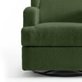 thumbnail image 3 of Recliner Chair Set of 2 Swivel Glider Rocker Nursery Chair for Adults, High Back Upholstered Rocking Armchair for Living Room, Manual Reclining Sofa Lounge Chair with Deep Seat in Teddy - Green, 3 of 6