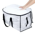 thumbnail image 4 of Unique Bargains 1 Pack Clothes Storage Foldable Storage Bags for Closet Organizers Black, 4 of 7