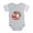 Heather Gray, variant on CafePress - Owl 1St Birthday - Cute Infant Baby Football Bodysuit