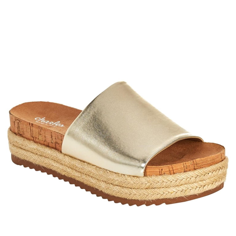 CHARLES by Charles David Bustle Women Faux Leather Espadrille Sandals main image 0