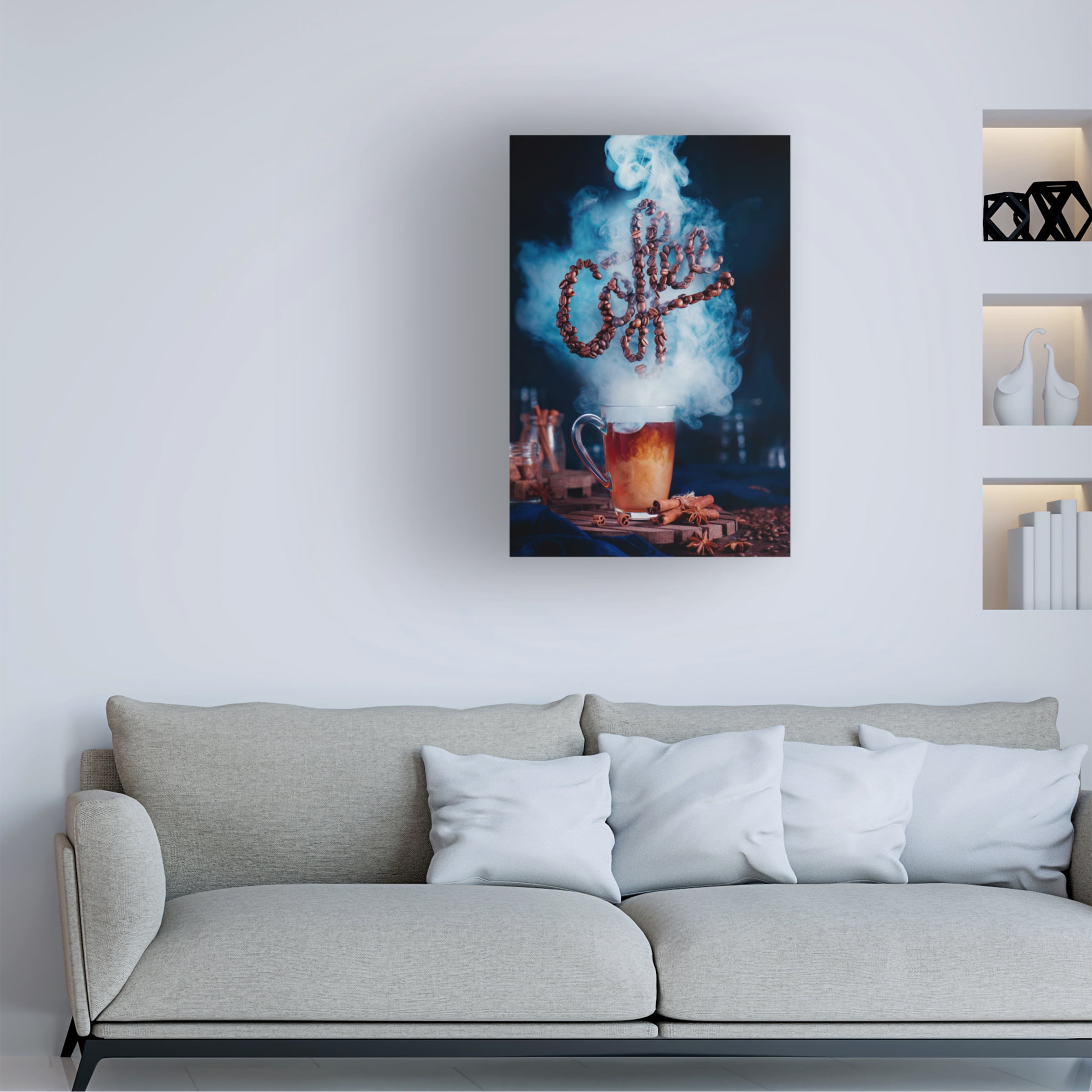 Dina Belenko 'Smell The Coffee' Canvas Art