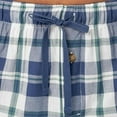 thumbnail image 3 of Fruit of the Loom mens Broadcloth Woven Sleep Pajama Pant, Blue Plaid, X-Large, 3 of 6