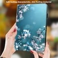 thumbnail image 4 of Tablet Case for Samsung Galaxy Tab A9+ Lightweight PU Leather/TPU Folio Case with Card Slots/View Stand - Protective Cute Cover,Blue Floral, 4 of 9