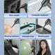 thumbnail image 5 of Aspiradoras de mano inalámbricas Dustbuster, aspiradora de mano para coche, aspiradora de mano Dustbuster, aspiradoras inalámbricas Dustbuster con aspiradora de mano, 5 of 6