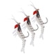 thumbnail image 3 of Cebo de pesca, 3 piezas de silicona multisección camarones cebo de pesca de camarones cebo de pesca de silicona camarones altamente versátil, 3 of 9