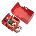 thumbnail image 1 of Conector de terminal de distribución de batería con fusible para automóvil de 32 V y 400 A, abrazaderas de terminales de batería de liberación rápida, 1 of 6