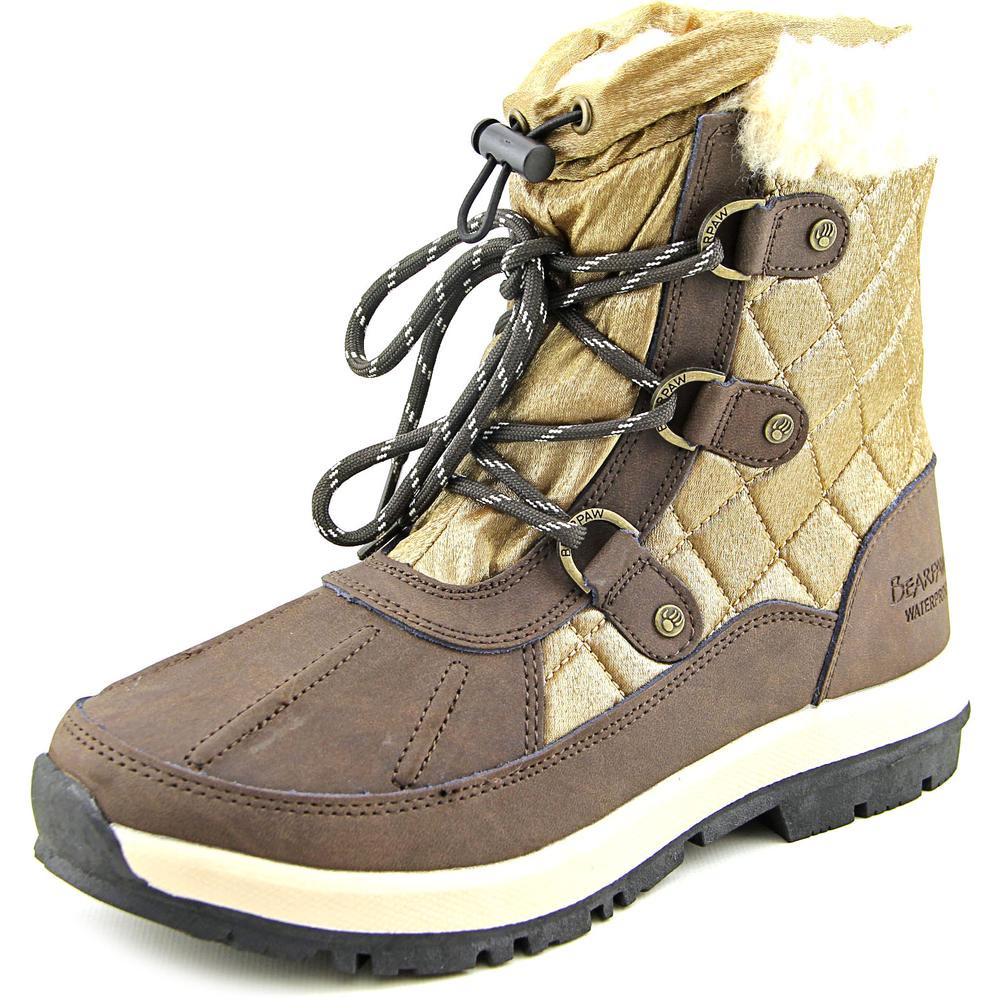 bearpaw womens serenity flat heel winter boots