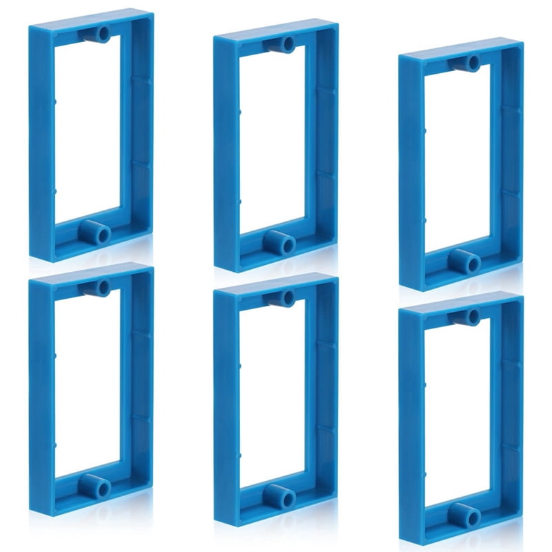 12Pcs Electrical Box Extender,1/2In Single Gang Receptacle Outlet Box Extenders Junction Box Extender for Electrical Box