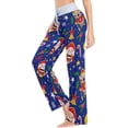thumbnail image 2 of FREEAMG Festive Pajama Pants for Women Sleepwear Pants Pjs, 2 of 5