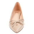 thumbnail image 3 of Journee Womens Lutana Pointed Toe Kitten Heel Pumps, Widths Available, 3 of 10