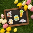 thumbnail image 4 of 50/100pcs Easter Cling Decals Stickers for Kids and Adults Home Classroom Nursery Party Supplies Decorations, Easter, 4 of 6