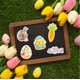thumbnail image 4 of 50/100 pegatinas adhesivas de Pascua para niños y adultos, decoración para el hogar, aula, guardería, suministros para fiestas, Pascua, 4 of 6