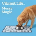 thumbnail image 4 of Vibrant Life Vinyl Pet Food Placemat, Blue Paws, 20" x 11.5", 4 of 8