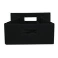 thumbnail image 4 of Better Homes & Gardens Half-Size Fabric Storage Bin, Black, 2 Pack, 4 of 7