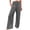 Gray, variant on Honeeladyy Casual Flare Bell Long Pants,Women's Loose Wide Leg Pants High Waist Straight Pants Casual Pants