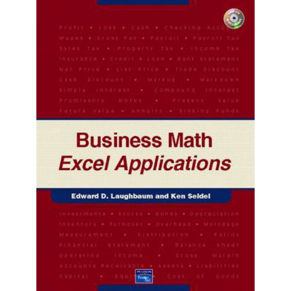 Pre-Owned Business Math Excel Applications (Paperback) 0131526820 9780131526822