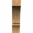 thumbnail image 6 of Ekena Millwork 6"W x 20"D x 24"H Balboa Rough Sawn Knee Brace, Western Red Cedar, 6 of 13