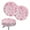 Cherry Blossom, variant on ZIATUBLE Mushroom Plants Bar Stool Cover Cushion Soft Chairs Decorative Cover 12-14 Inch Elastic Stool Seat Cover Protector Universal Stool Seat Replacement Cover Set of 2 Piece