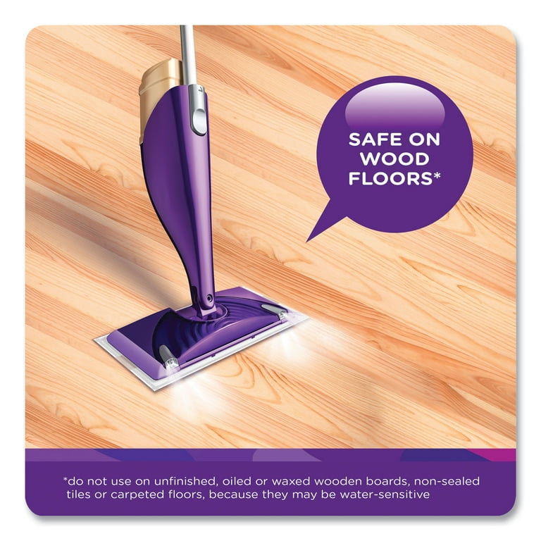 WetJet System Wood Mopping Pad, 5.4 x 11.3, White, 20/Pack WetJet System Wood Mopping Pad, 5.4 x 11.3, White, 20/Pack