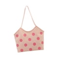 thumbnail image 1 of Bolso con asa, estilo hobo, ideal para el gimnasio, mujeres, uso diario, viajes y desplazamientos. Rosa, 1 of 8