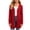 Red, variant on HAiming Girls Long Cardigan Long Sleeve Button down Comfy Casual Sweaters with Pockets Fall Winter Going out Coats