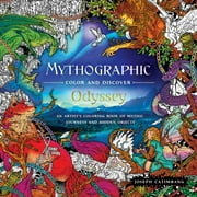 Joseph Catimbang: Mythographic Color and Discover: Odyssey: An Artist's Coloring Book of Mythic Journeys and Hidden Objects, 96 pages (Paperback)
