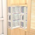 thumbnail image 3 of White Under-Bed Storage Bag, Large Capacity Organizer for Quilts and Bedding, 3 of 6