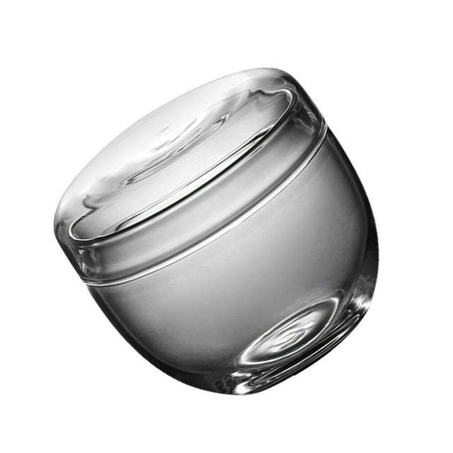 kurtrusly Tea Canister Glass Tea Dispenser with Lid for Countertop Office Refridgerator Small