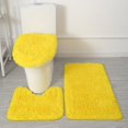 thumbnail image 4 of YAOMOBB High Quality Toilet Mat Non Slip Bathroom Rug Set Super Soft U shaped Foot Pad Absorbent Floor Mat Home Decoration, 4 of 6