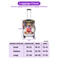 thumbnail image 5 of Happy New Year 2026 Pug Holiday Balloons Party Snow Travel Luggage Cover Dog Lover Gifts Suitcase Dust Protective Decor - 13018, 5 of 5
