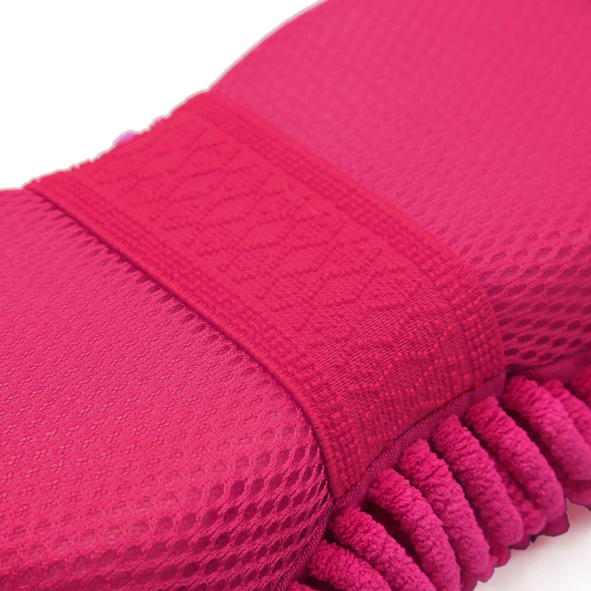 Unique Bargains 8 Shape Microfiber Fiber Chenille Sponge Car Wash Glove