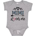 thumbnail image 3 of Inktastic Mimi Grandma Loves Me Girls Baby Bodysuit, 3 of 5