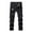 Z04 Black, variant on Boys Pants - Boys' Skinny Ripped Jeans Trendy Distressed Denim Slim Fit Stretch Pants Urban Street Style - Uniform Pants for Boys,Color:Black,Size:6-7 Years
